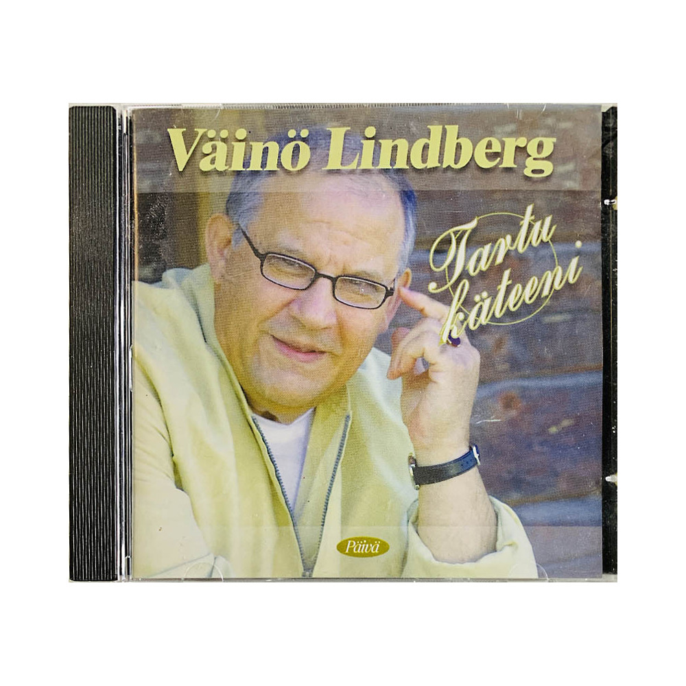 Lindberg Väinö CD Tartu käteeni  kansi EX levy EX Käytetty CD