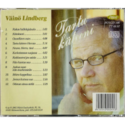 Lindberg Väinö CD Tartu käteeni  kansi EX levy EX Käytetty CD