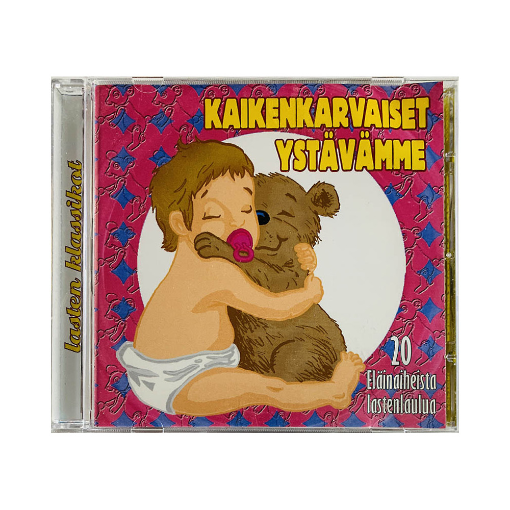 Tapio Selin, Rauni Pekkala, Carola ym. CD Kaikenkarvaiset ystävämme  kansi EX levy EX Käytetty CD