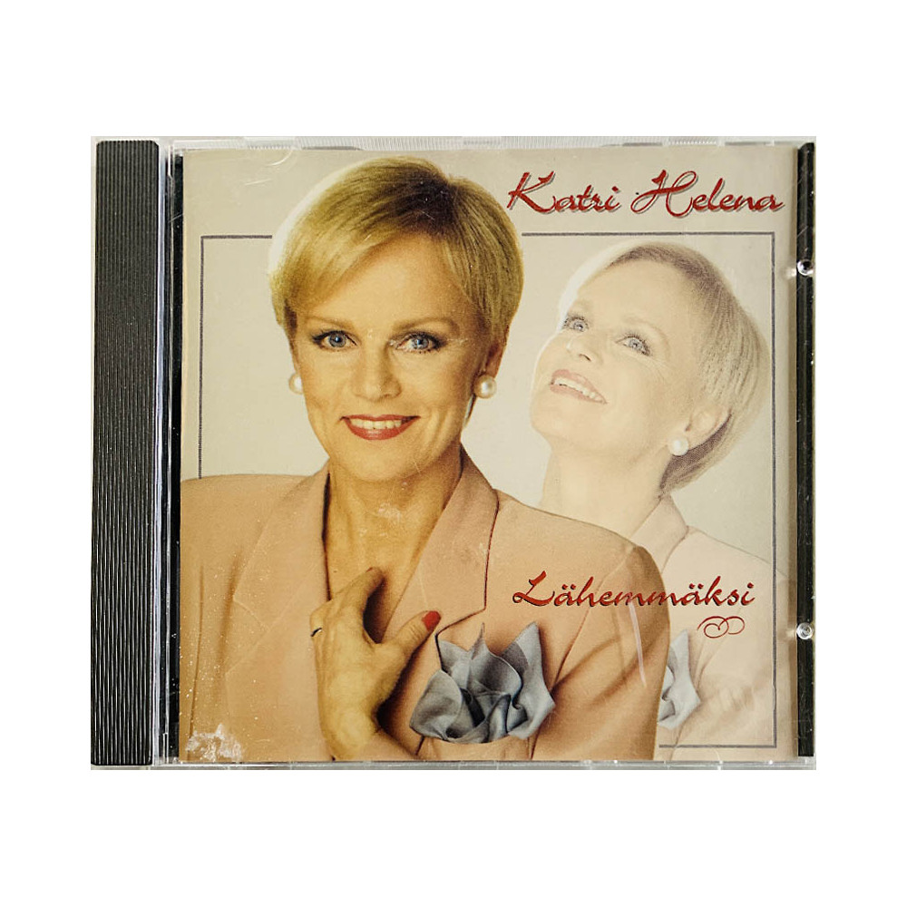 Katri Helena CD Lähemmäksi  kansi EX levy EX- Käytetty CD