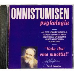 Tero J. Kauppinen CD Onnistumisen psykologia  kansi EX levy EX Käytetty CD