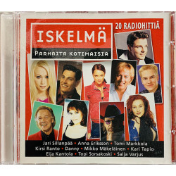 Eija Kantola, Topi Sorsakoski, Ari Klem ym. CD Iskelmä 20 radiohittiä  kansi EX levy EX Käytetty CD