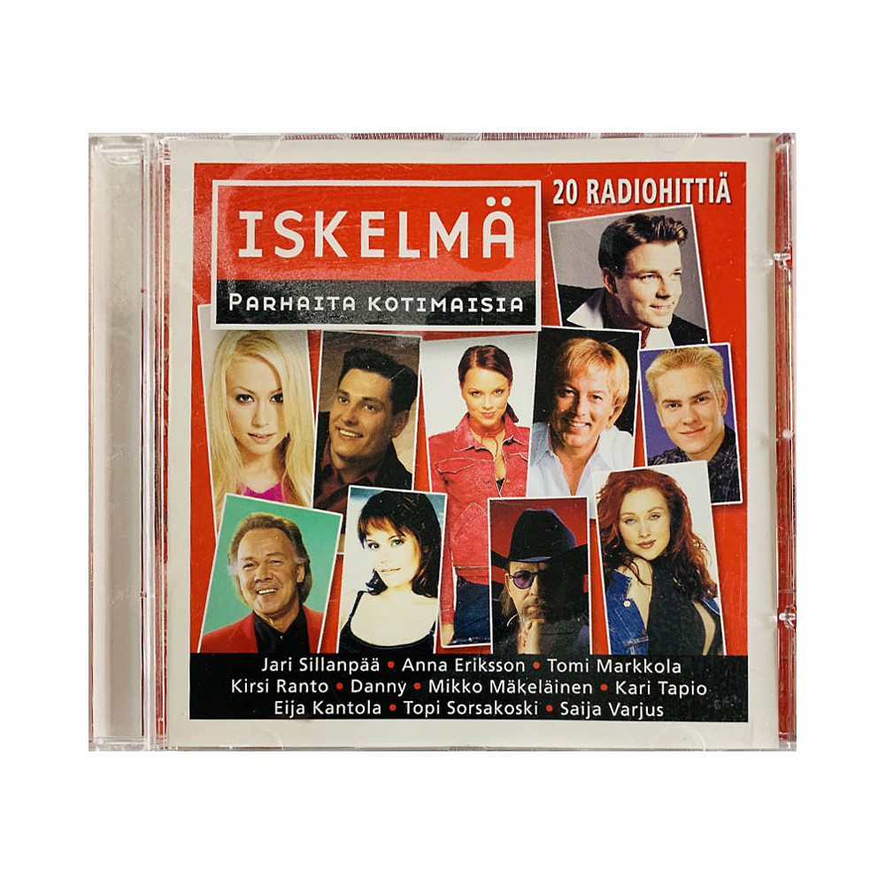Eija Kantola, Topi Sorsakoski, Ari Klem ym. CD Iskelmä 20 radiohittiä  kansi EX levy EX Käytetty CD