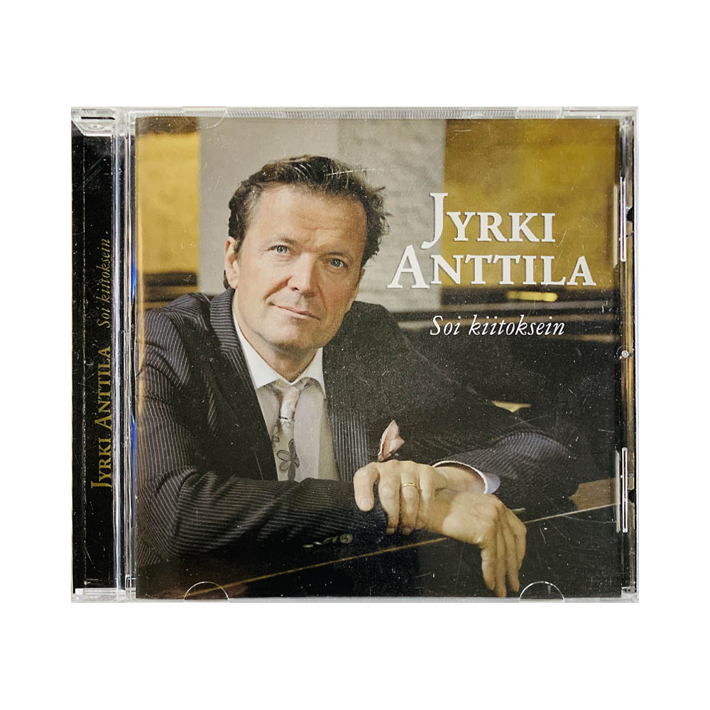 Anttila Jyrki CD Soi kiitoksein  kansi EX levy EX Käytetty CD
