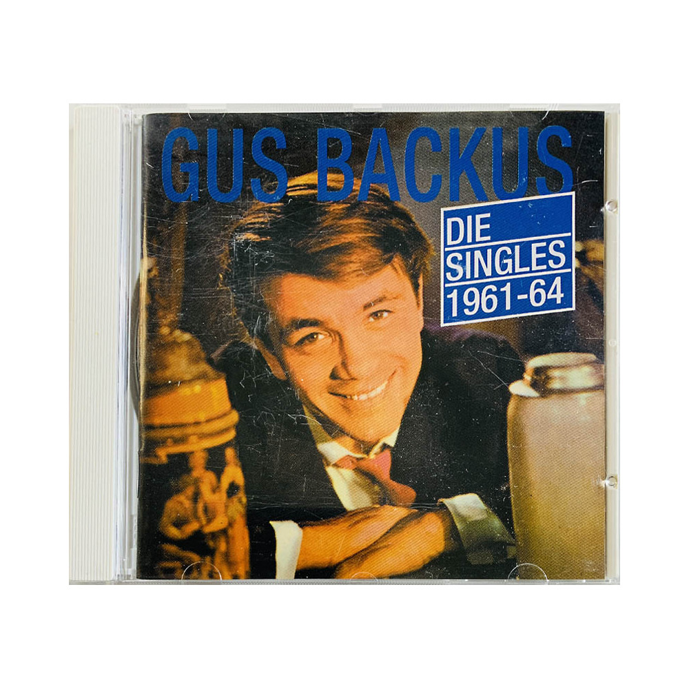 Gus Backus CD Die Singles 1961-64  kansi EX levy EX Käytetty CD