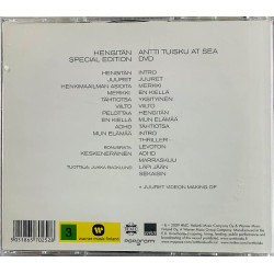 Tuisku Antti CD Hengitän DVD + CD  kansi EX levy EX Käytetty CD