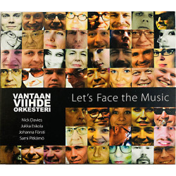 Vantaan Viihdeorkesteri CD Let's Face The Music  kansi EX levy VG+ Käytetty CD