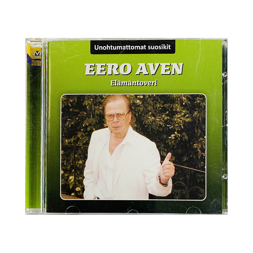 Aven Eero CD Elämäntoveri  kansi EX levy EX Käytetty CD