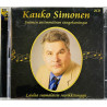 Simonen Kauko CD Suomen ensimmäinen tangokuningas 2CD  kansi EX levy EX Käytetty CD