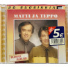Matti ja Teppo CD 20 Suosikkia - Paljon Sain, Paljon Näin  kansi EX levy EX Käytetty CD