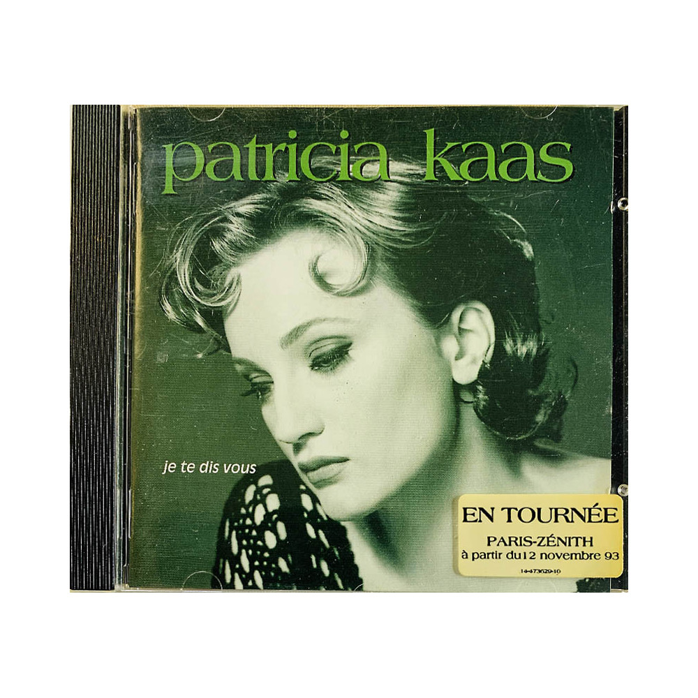 Kaas Patricia CD Je Te Dis Vous  kansi EX levy EX Käytetty CD