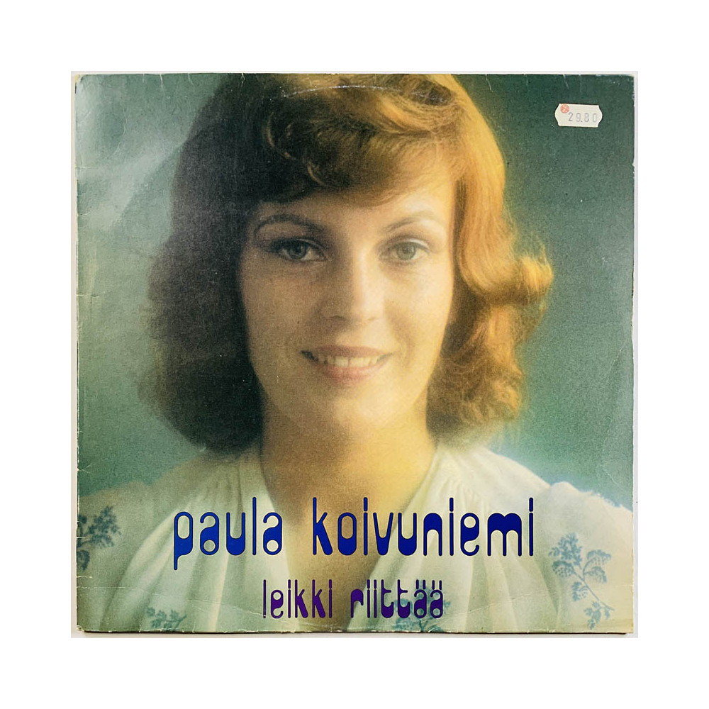 Koivuniemi Paula LP Leiiki rittää  kansi VG+ levy EX Käytetty LP
