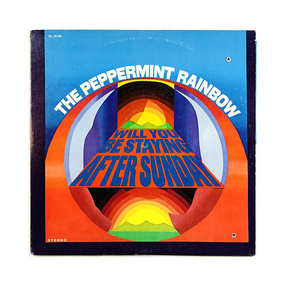 Peppermint Rainbow LP Will you be staying after sunday  kansi EX levy EX- Käytetty LP