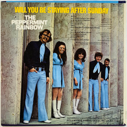 Peppermint Rainbow LP Will you be staying after sunday  kansi EX levy EX- Käytetty LP