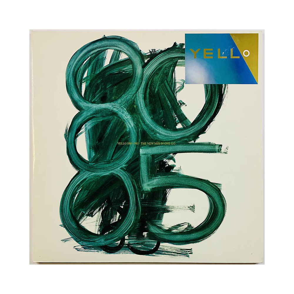 Yello LP 1980 - 1985 the new mix in one go 2LP  kansi EX levy EX Käytetty LP