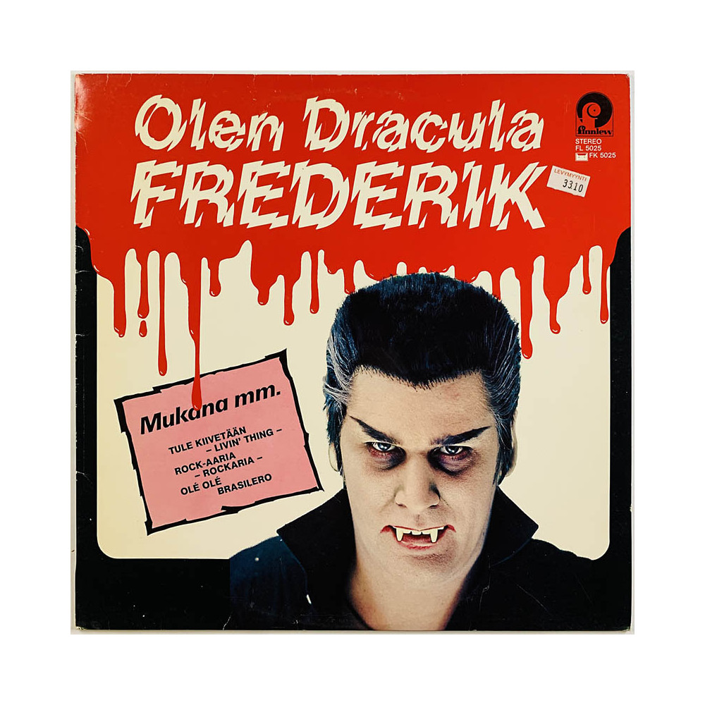 Frederik 1977 FL 5025 Olen Dracula Begagnat LP