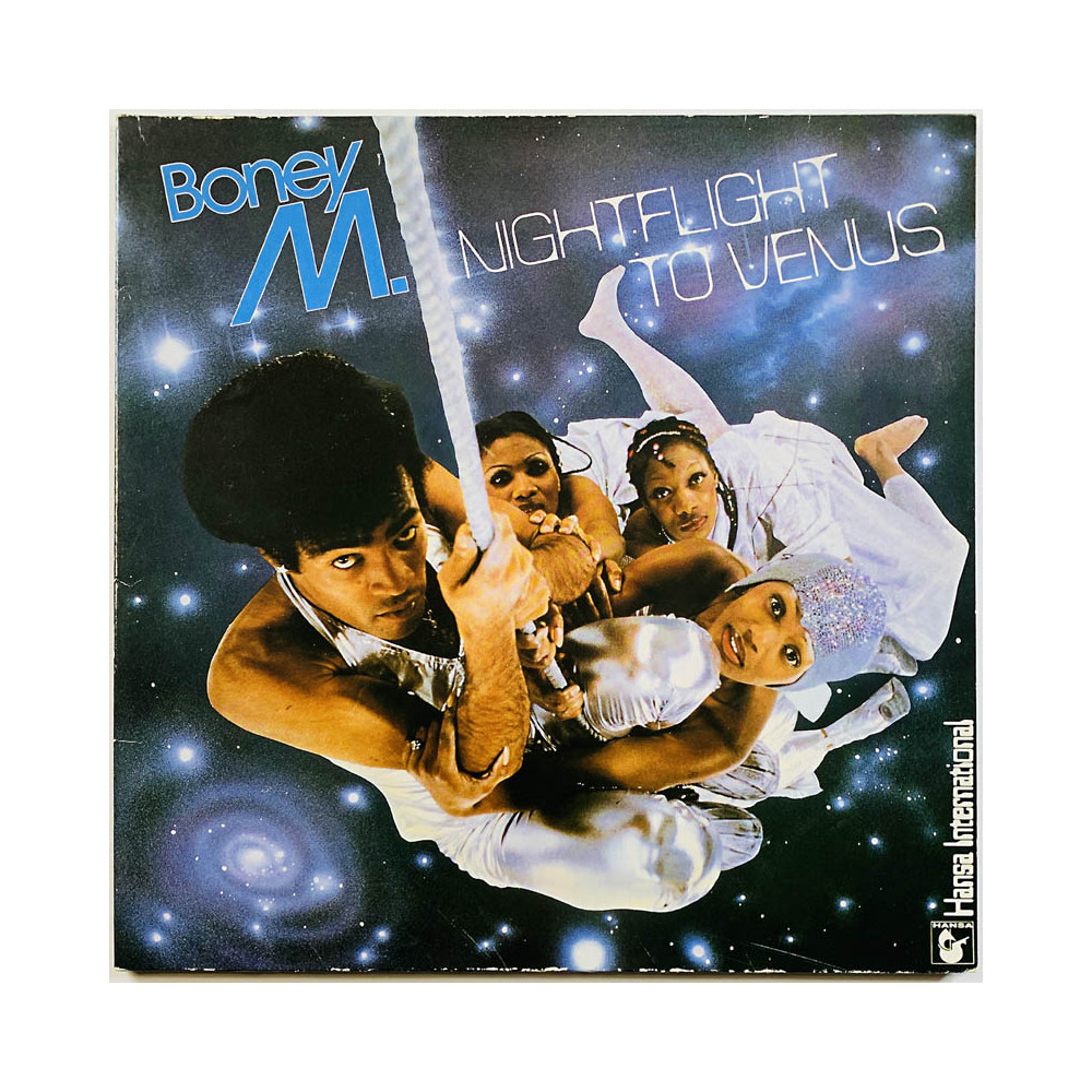 Boney M LP Nightflight To Venus  kansi VG+ levy EX Käytetty LP