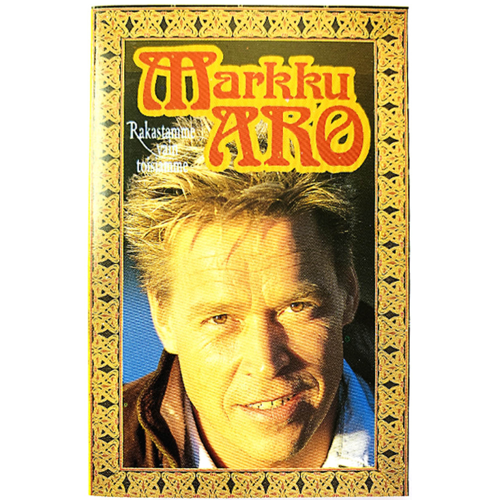 Aro Markku: Rakastamme vain toisiamme kansipaperi EX , musiikkikasetin kunto EX kasetti