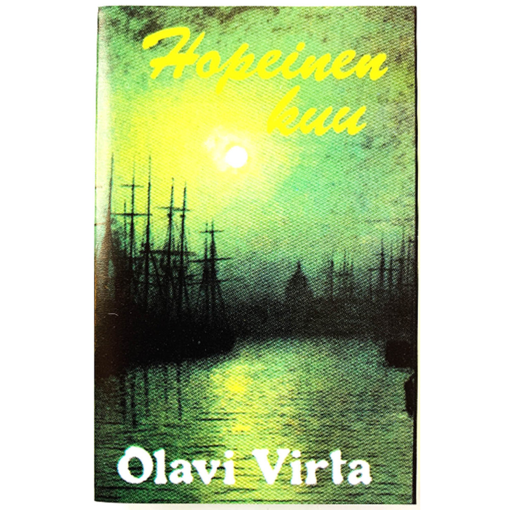 Virta Olavi: Hopeinen kuu kansipaperi EX , musiikkikasetin kunto EX kasetti