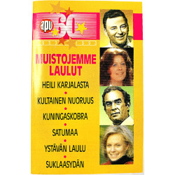 Annikki Tähti, Eero Väre, Brita Koivunen ym.: Muistojemme laulut kansipaperi EX , musiikkikasetin kunto EX kasetti