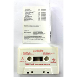 Riehuva reportteri kärkkäri & Idealside: Kärkkärit kansipaperi EX , musiikkikasetin kunto EX kasetti