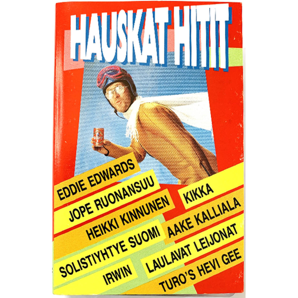 Eddie Edwards, Jope Ruonansuu ym.: Hauskat hitit kansipaperi EX , musiikkikasetin kunto EX kasetti