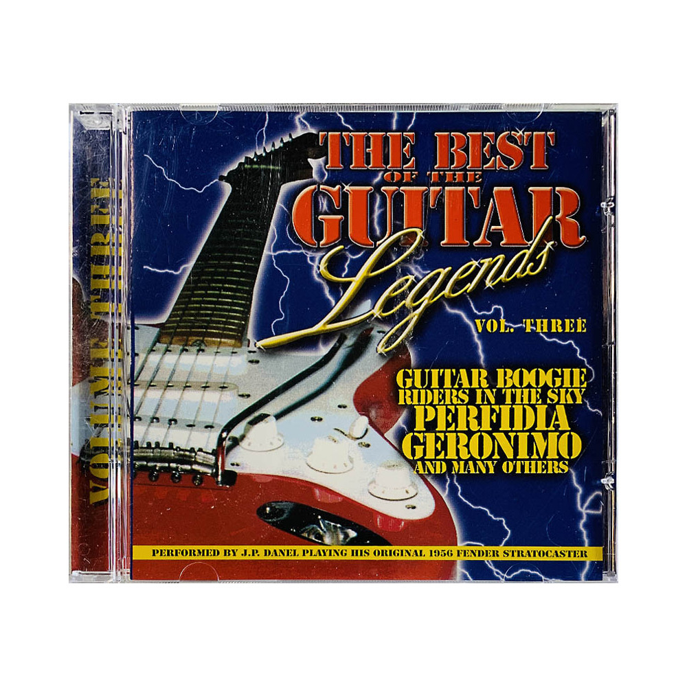 Performed by J.P. Danel Käytetty CD The best guitar legend  kansi EX levy EX Käytetty CD