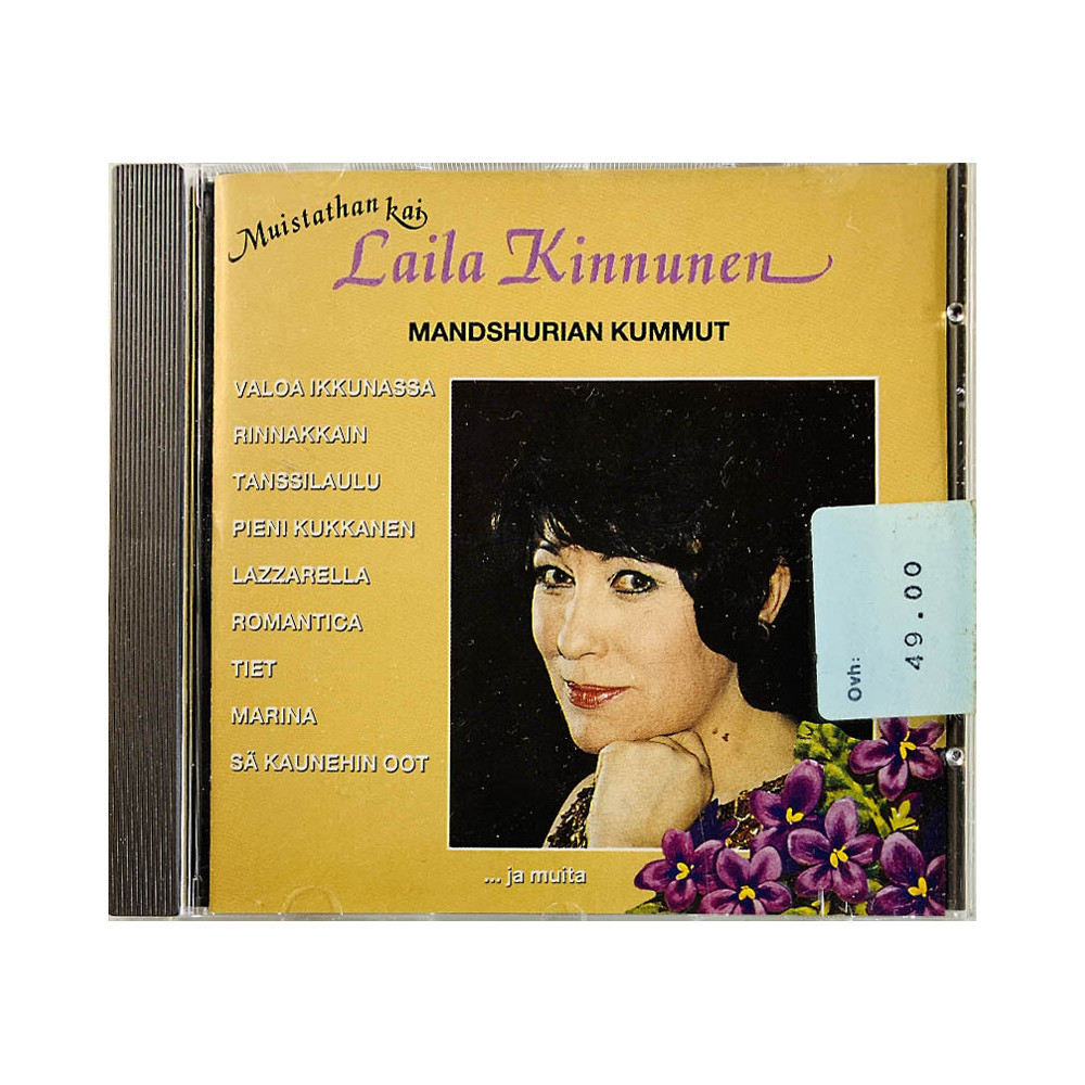 Kinnunen Laila 1989 BCD 111 Mandshurian kummut CD Begagnat
