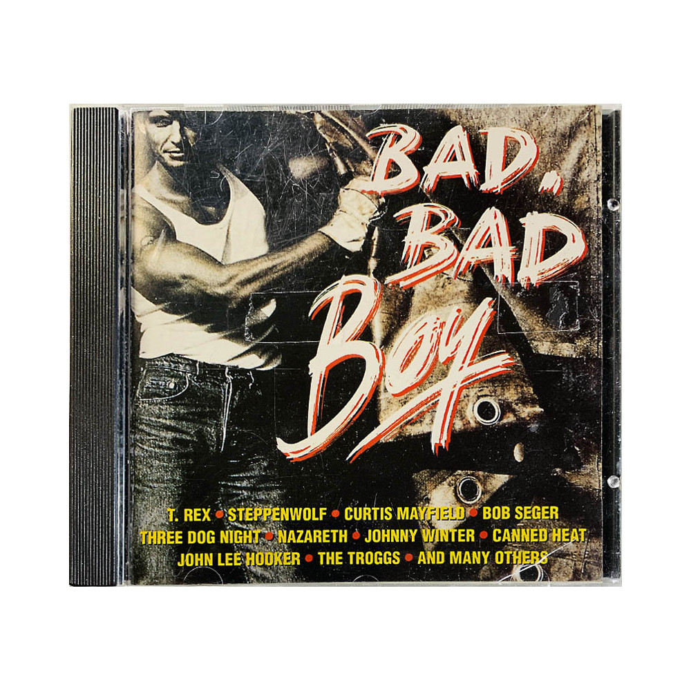 Steppenwolf, Johnny Winter, Bob Seger ym. Käytetty CD Bad, Bad Boy  kansi EX levy EX Käytetty CD