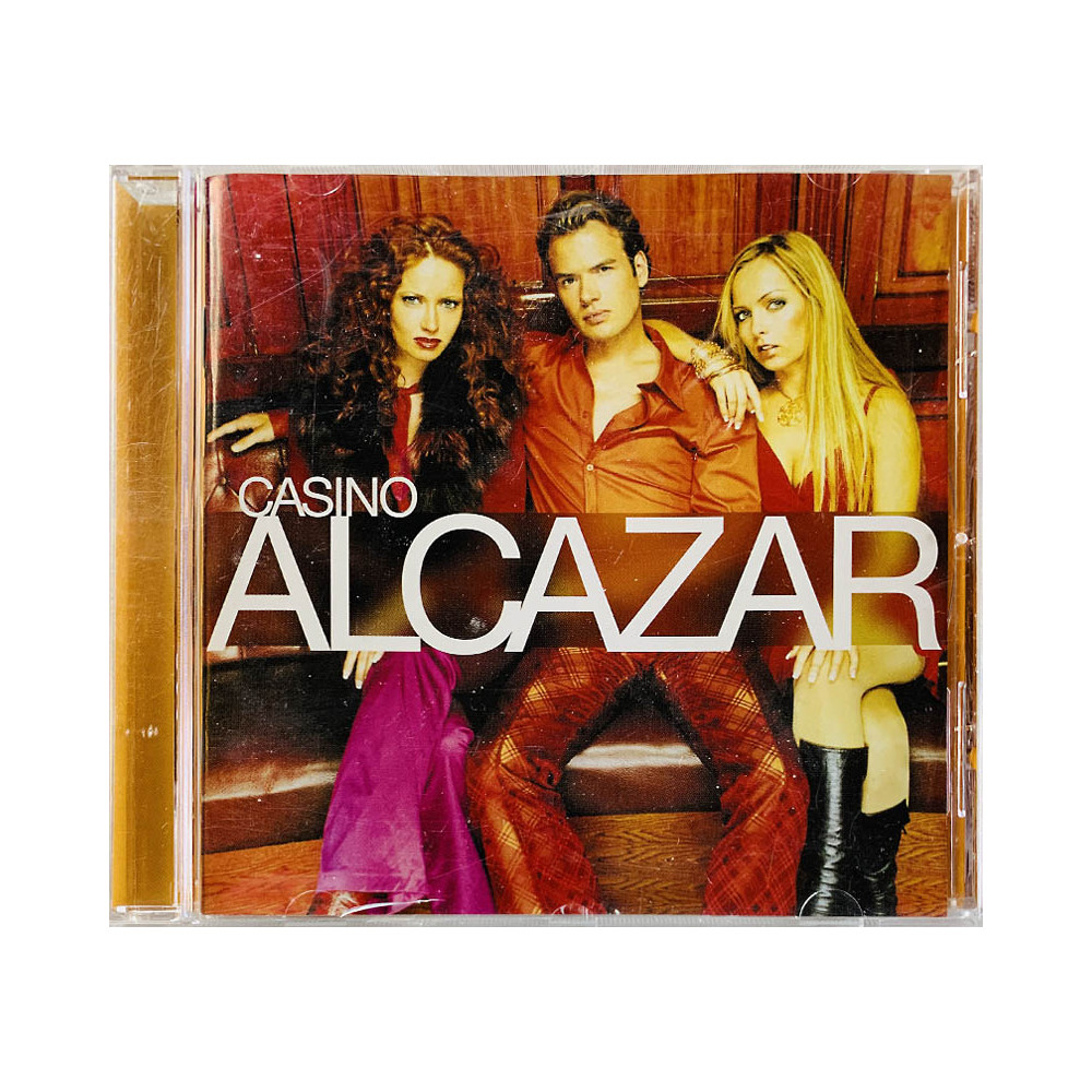 Alcazar Käytetty CD Casino  kansi EX levy VG+ Käytetty CD