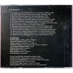 Bohemio Latino Käytetty CD El Tropico  kansi EX- levy EX Käytetty CD