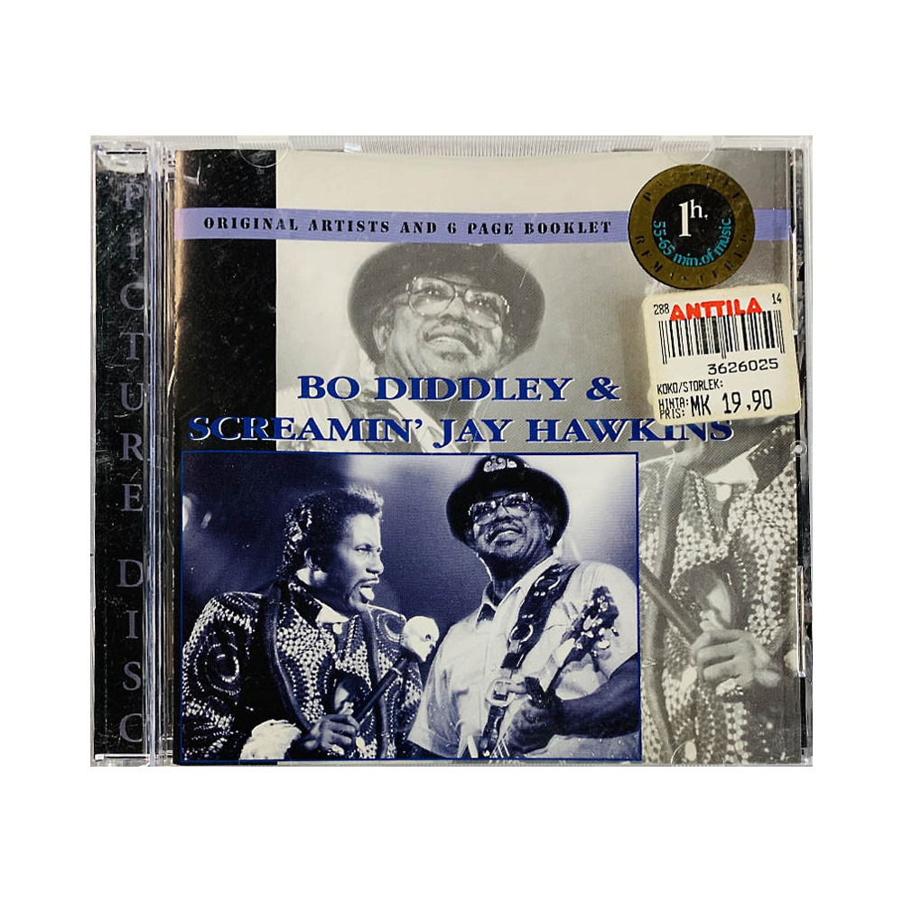 Diddley Bo / Screamin' Jay Hawkins  1997 UAE 31032 Diddley & Hawkins CD Begagnat
