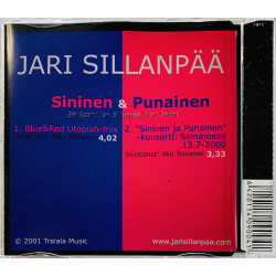 Sillanpää Jari 2001 VJCDS-04 Sininen ja punainen cd-single CD Begagnat