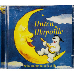 Lehto Pasi, Ragni Malmsten ym. Käytetty CD Unten ulapoille, 20 kuutamolaulua lapsille  kansi EX levy EX Käytetty CD
