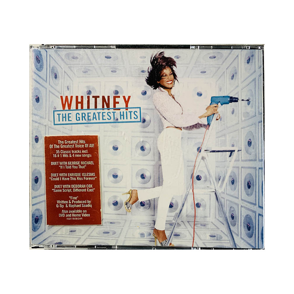Houston Whitney Käytetty CD The Greatest Hits 2CD  kansi EX levy VG+ Käytetty CD