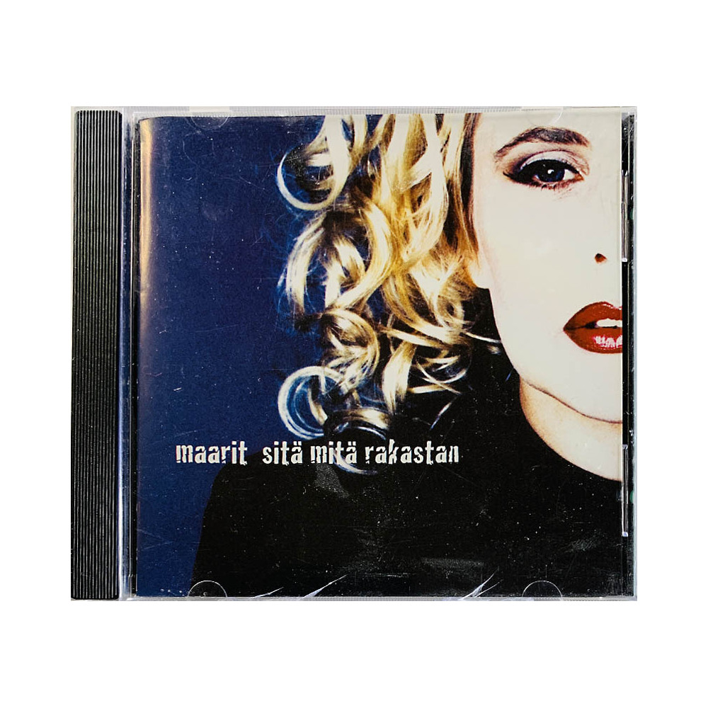 Maarit Käytetty CD Sitä mitä rakastan  kansi EX levy EX Käytetty CD