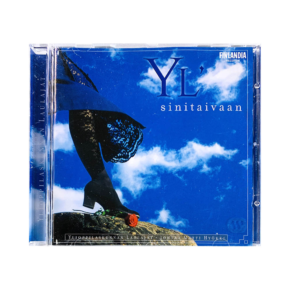 Ylioppilaskunnan Laulajat Käytetty CD YL’ sinitaivas  kansi EX levy EX Käytetty CD