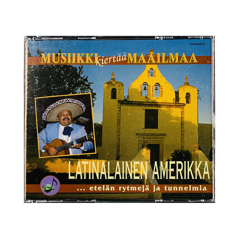 Los Paraguayos, Xavier Cugat, Perez Prado ym. Käytetty CD Latinalainen Amerikka 3CD  kansi EX levy EX Käytetty CD