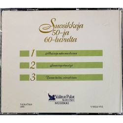 Harry James, Francis Goya, Les Reed ym. Käytetty CD Suosikkeja 50- ja 60-luvulta 3CD  kansi EX levy EX Käytetty CD