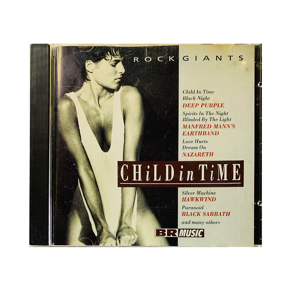 Deep Purple, Nazareth, Black Sabbath Käytetty CD Child in Time  kansi EX levy EX Käytetty CD