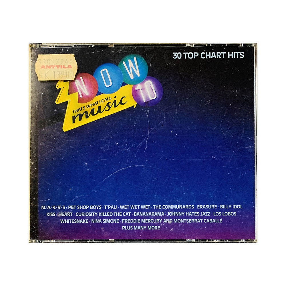 ABC, Pet Shop Boys, Freddie Mercury ym. 1987  CD NOW 10 Now that's what I call music 10 2CD CD Begagnat