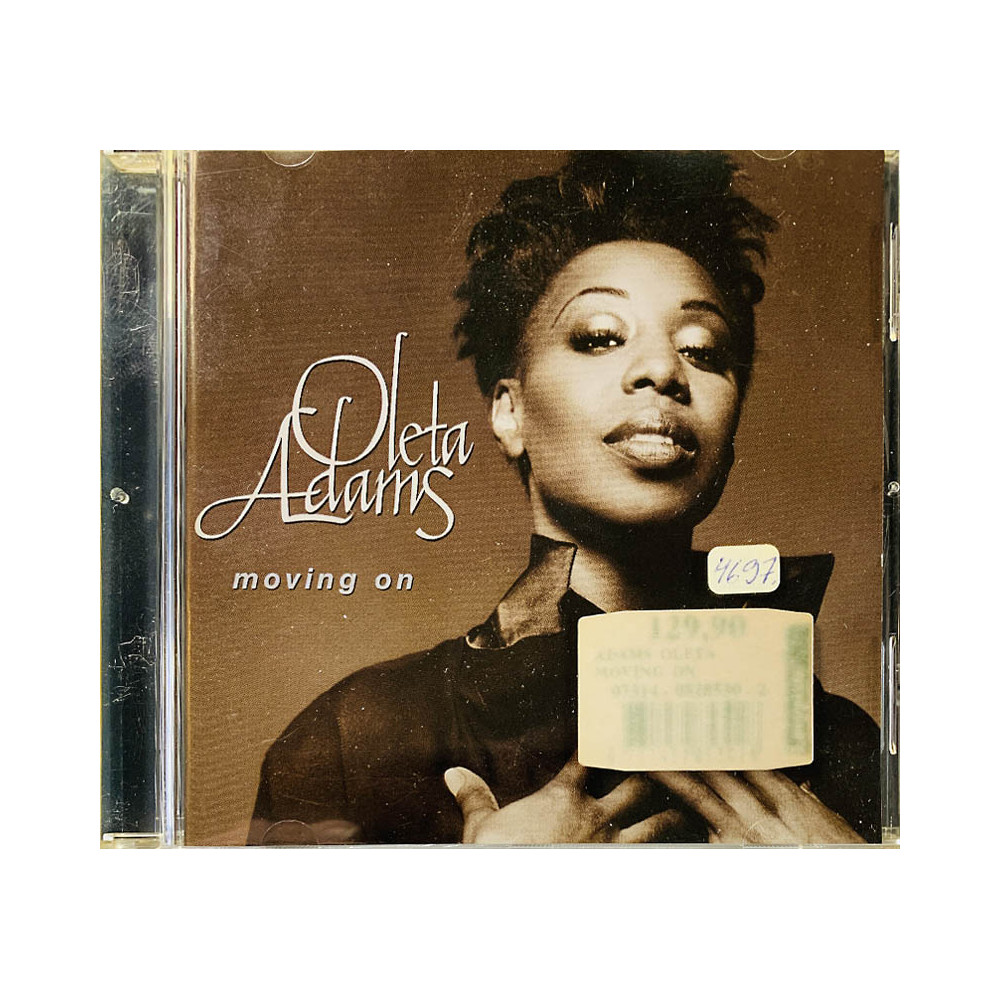 Adams Oleta Käytetty CD Moving on  kansi EX levy EX Käytetty CD