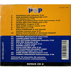 Yö, Ultra Bra, Popeda, Kaija Koo ym. 1997 BONUS CD 8 Bonus CD 8 kotimainen rock & pop CD Begagnat