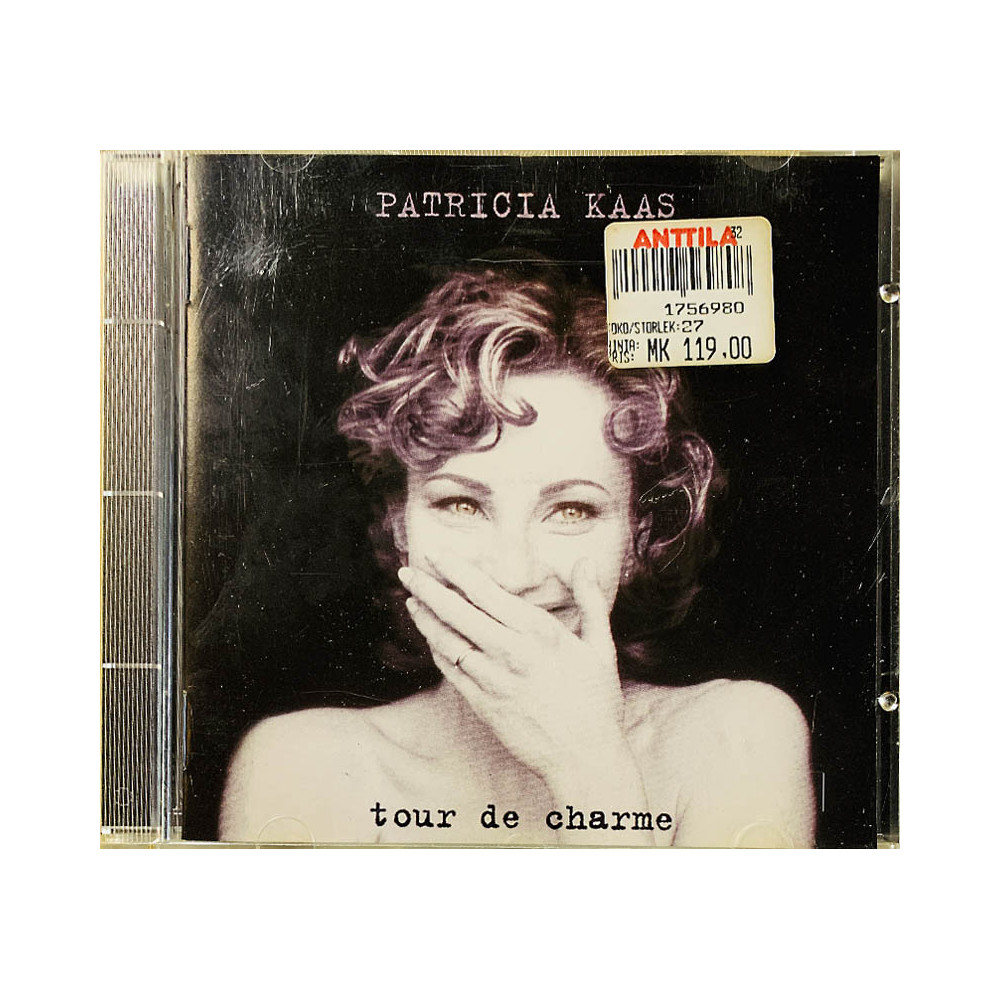 Kaas Patricia Käytetty CD Tour de charme  kansi EX levy EX Käytetty CD