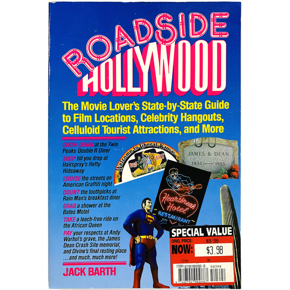 Roadside Hollywood 1990 0016067009955 Movie lover's state-by-state guide to film locations Något använd bok