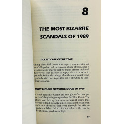 Scandal Annual 1990 1990  Who got caught doing what in 1989 Käytetty kirja