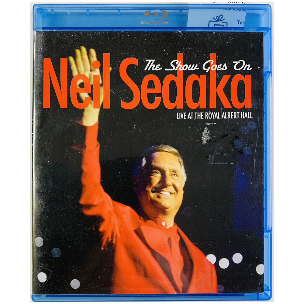 Blu-ray - Sedaka Neil blu.ray The show goes on, live at Royal Albert Hall  kansi EX levy EX BLU-RAY DISC