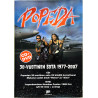 Popeda, 30-vuotinen sota 1977-2007 Käytetty juliste Promo juliste 42cm x 60cm kunto EX JULISTE