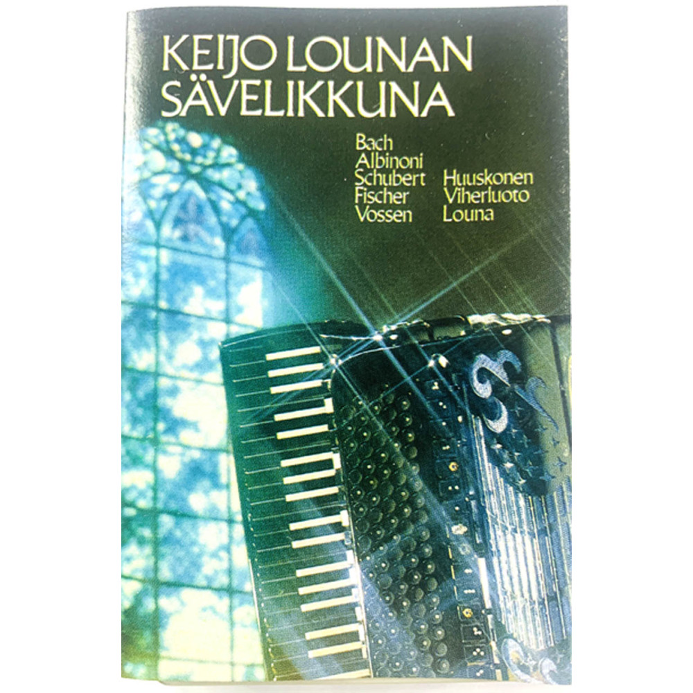 Keijo Louna: Keijo Lounan sävelikkuna kansipaperi EX , musiikkikasetin kunto EX kasetti