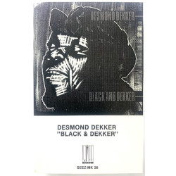 Desmond Dekker 1980 SEEZ-MK 26 Black And Dekker c musikkassett